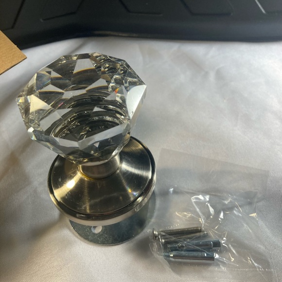 Dummy Doorknob Crystal Style Door Knob - Picture 4 of 7
